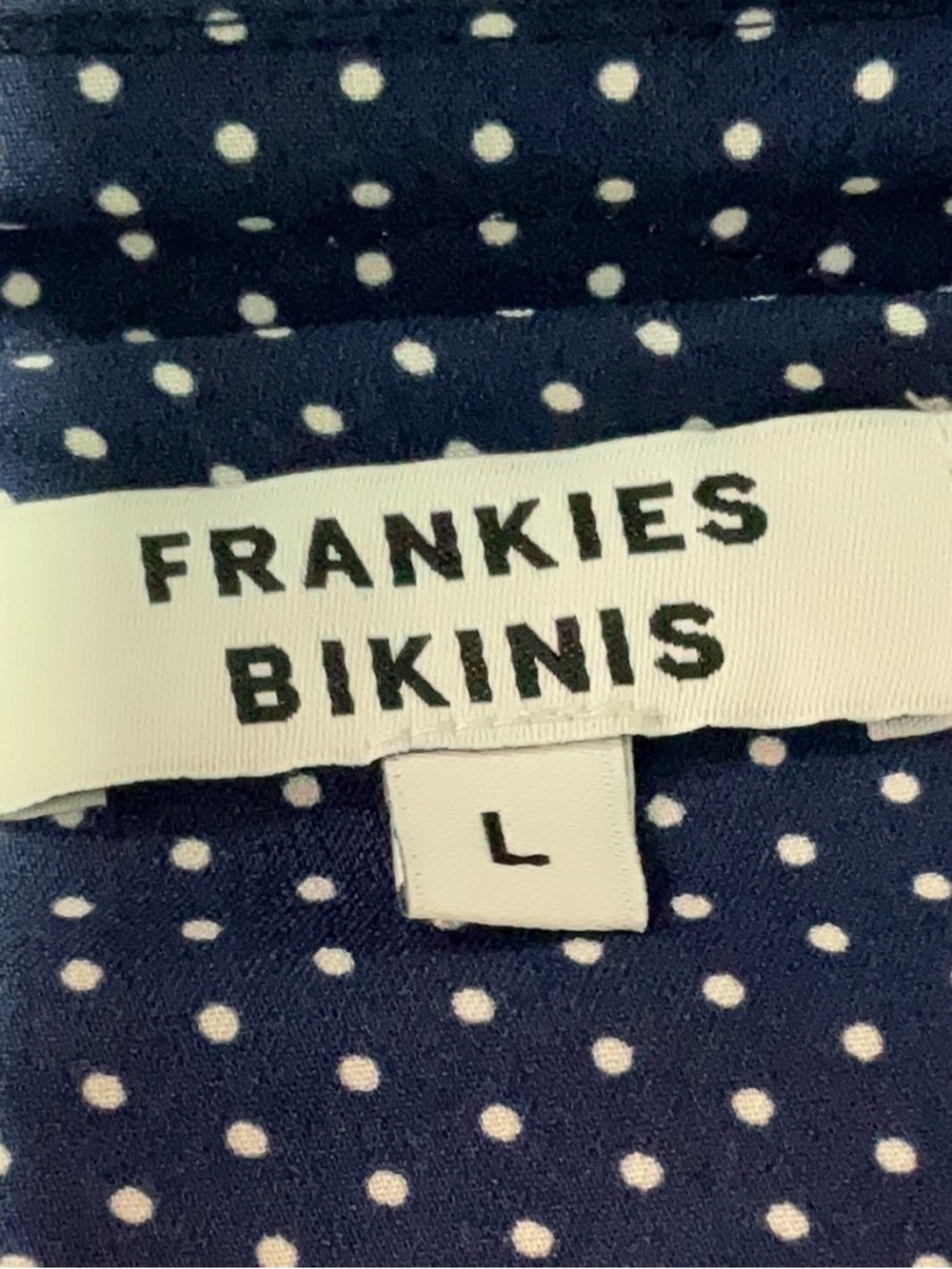 Frankie’s Bikinis Lucy Wrap Mini Dress - Size L - Picture 11 of 12
